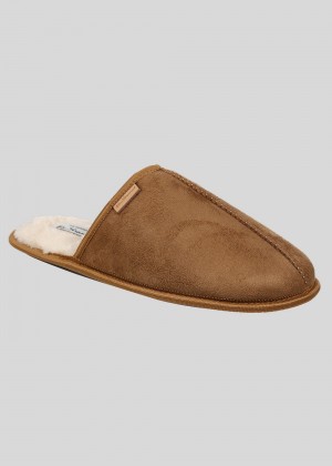 Ben Sherman Country Club Slipper Braun | IUF-610853