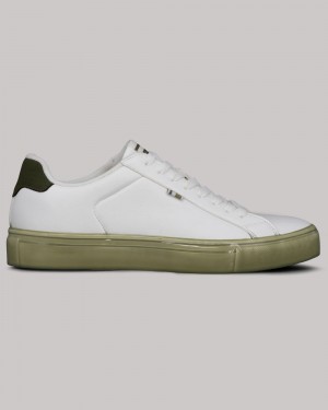 Ben Sherman Crowley Sneakers Weiß | ZAC-735491