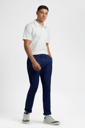 Ben Sherman Everyday Slim Fit Chino Hose Navy | GTU-102369