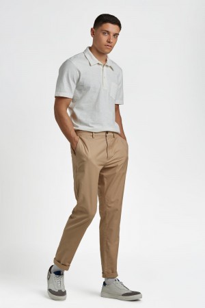 Ben Sherman Everyday Slim Fit Chino Hose Braun | NTI-749368