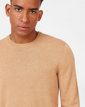 Ben Sherman Signature Crewneck Strickwaren Grau | APZ-315469