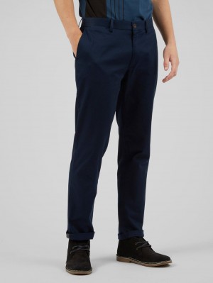 Ben Sherman Signature Slim Stretch Chino Hose Navy | JDM-094237