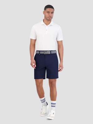 Ben Sherman Solid Air Pique Sports Fit Polo Shirts Weiß | MKR-695340