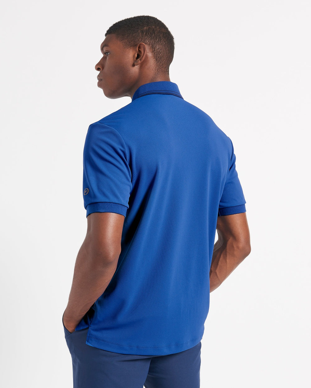 Ben Sherman 360 Motion Stretch Polo Shirts Blau Königsblau | GOK-918305