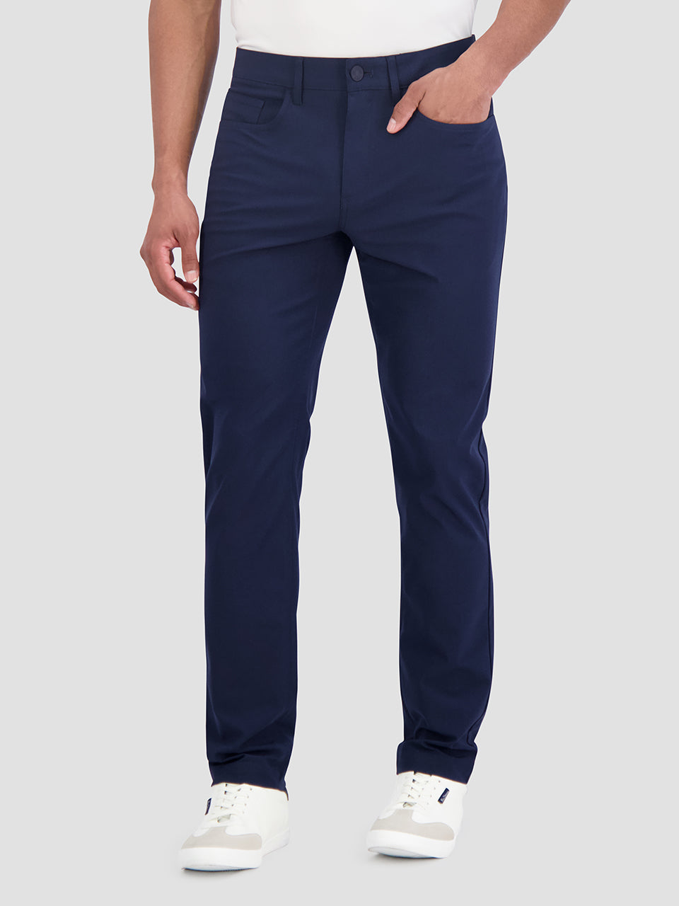 Ben Sherman 4Way Stretch Tech Long Hose Navy | CLA-714869