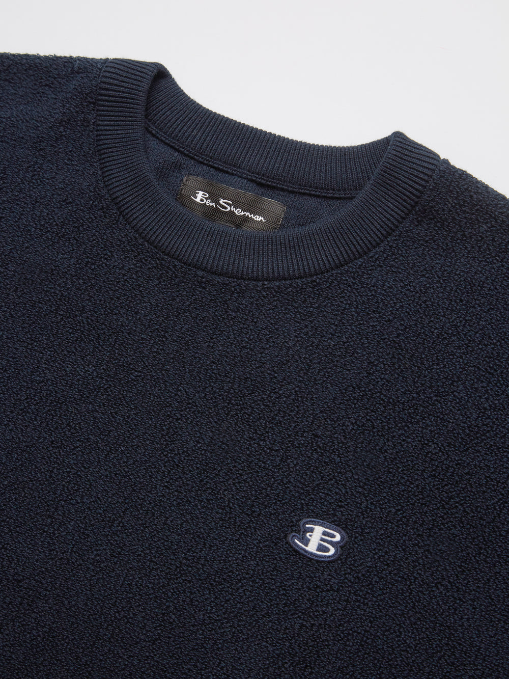 Ben Sherman B by Ben Sherman Crewneck Strickwaren Navy | QYS-182370