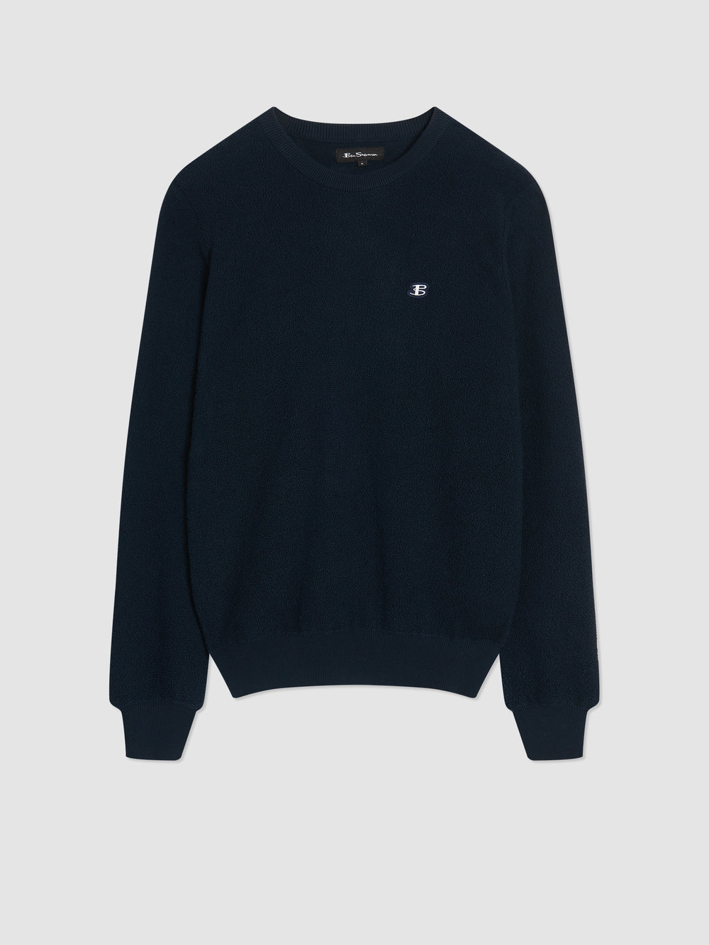 Ben Sherman B by Ben Sherman Crewneck Strickwaren Navy | QYS-182370