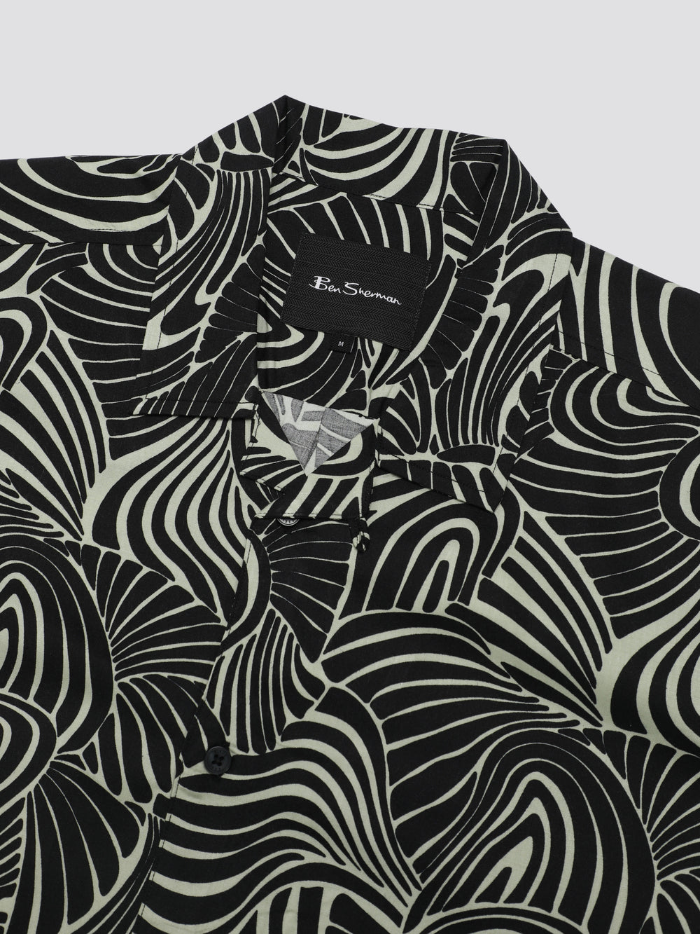 Ben Sherman B by Ben Sherman Psychedelic Swirl Print Hemd Mintfarben | DGP-172390