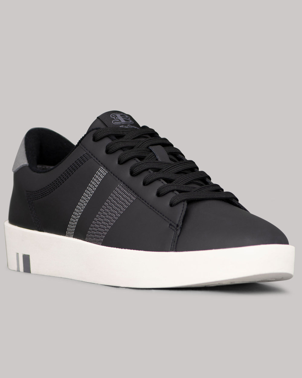 Ben Sherman Boxwell Sneakers Schwarz Weiß Grau | IUD-980637