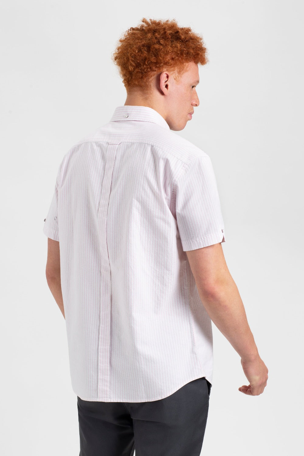 Ben Sherman Brighton Oxford Hemd Rosa | YCQ-415760