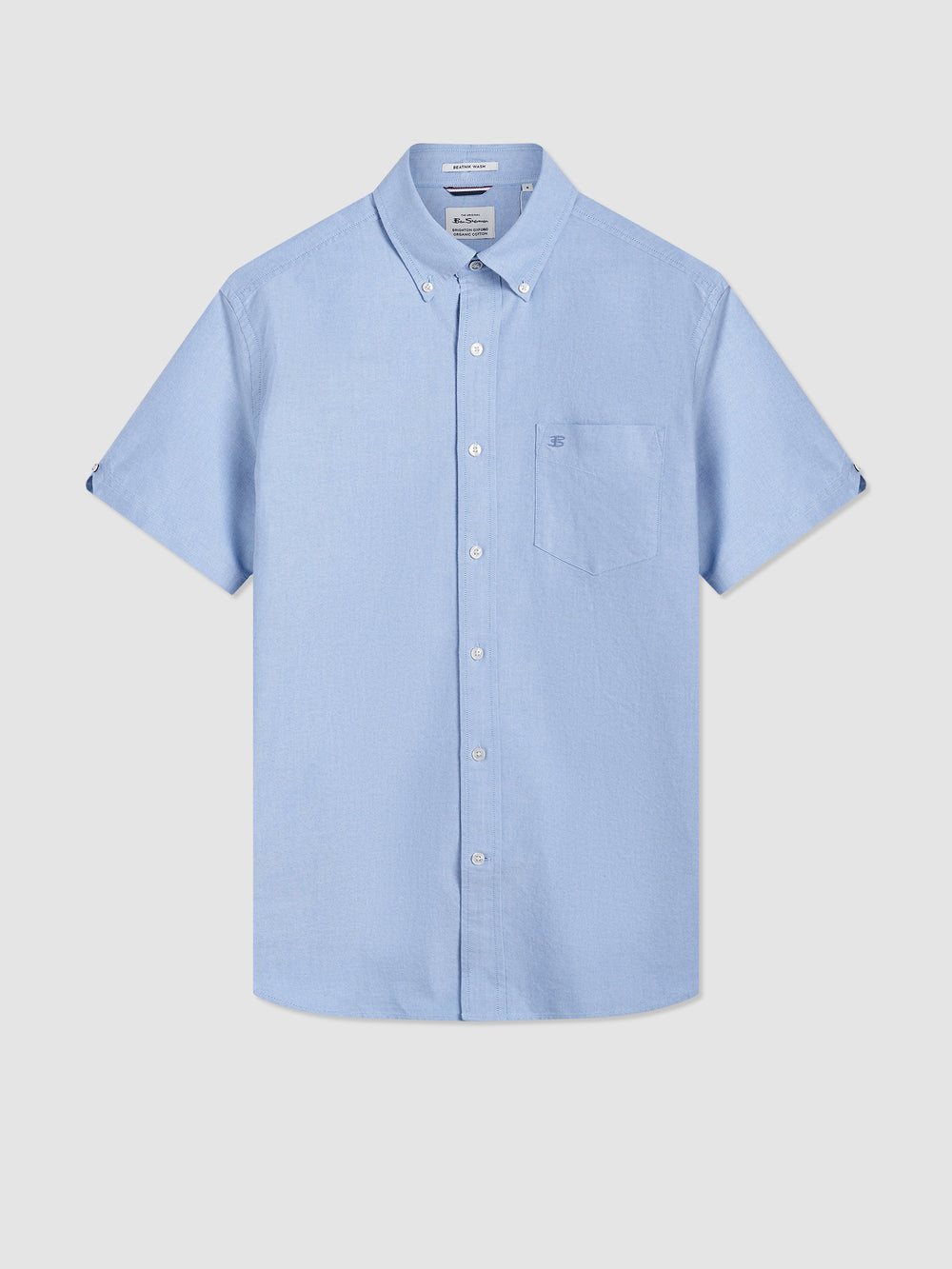 Ben Sherman Brighton Oxford Organic Hemd Blau | DMZ-658792