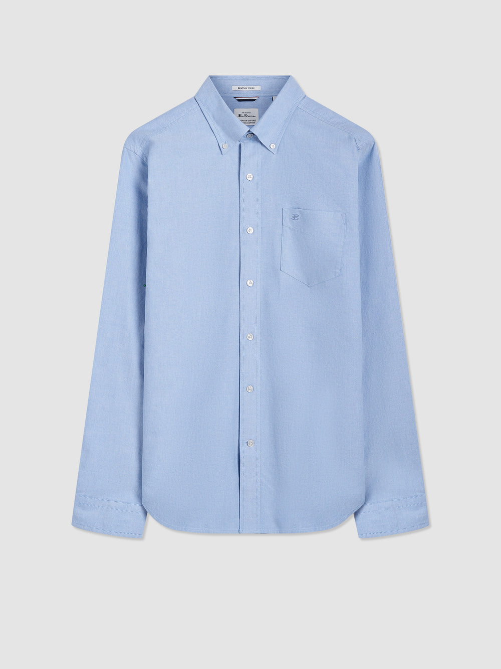 Ben Sherman Brighton Oxford Organic Hemd Blau | VYB-163498