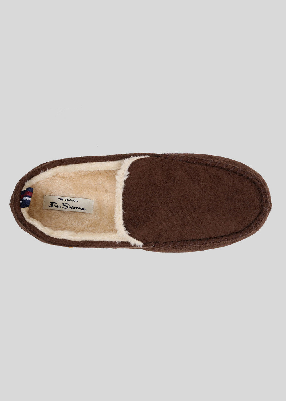 Ben Sherman Casa Cartegena Moccasin Slipper Braun | QPW-843079