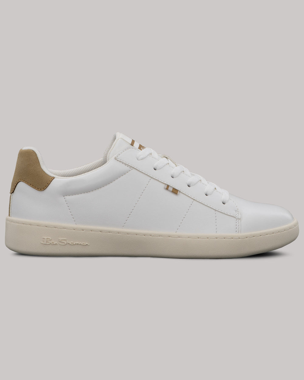 Ben Sherman Hampton Sneakers Weiß Braun | TNR-096724