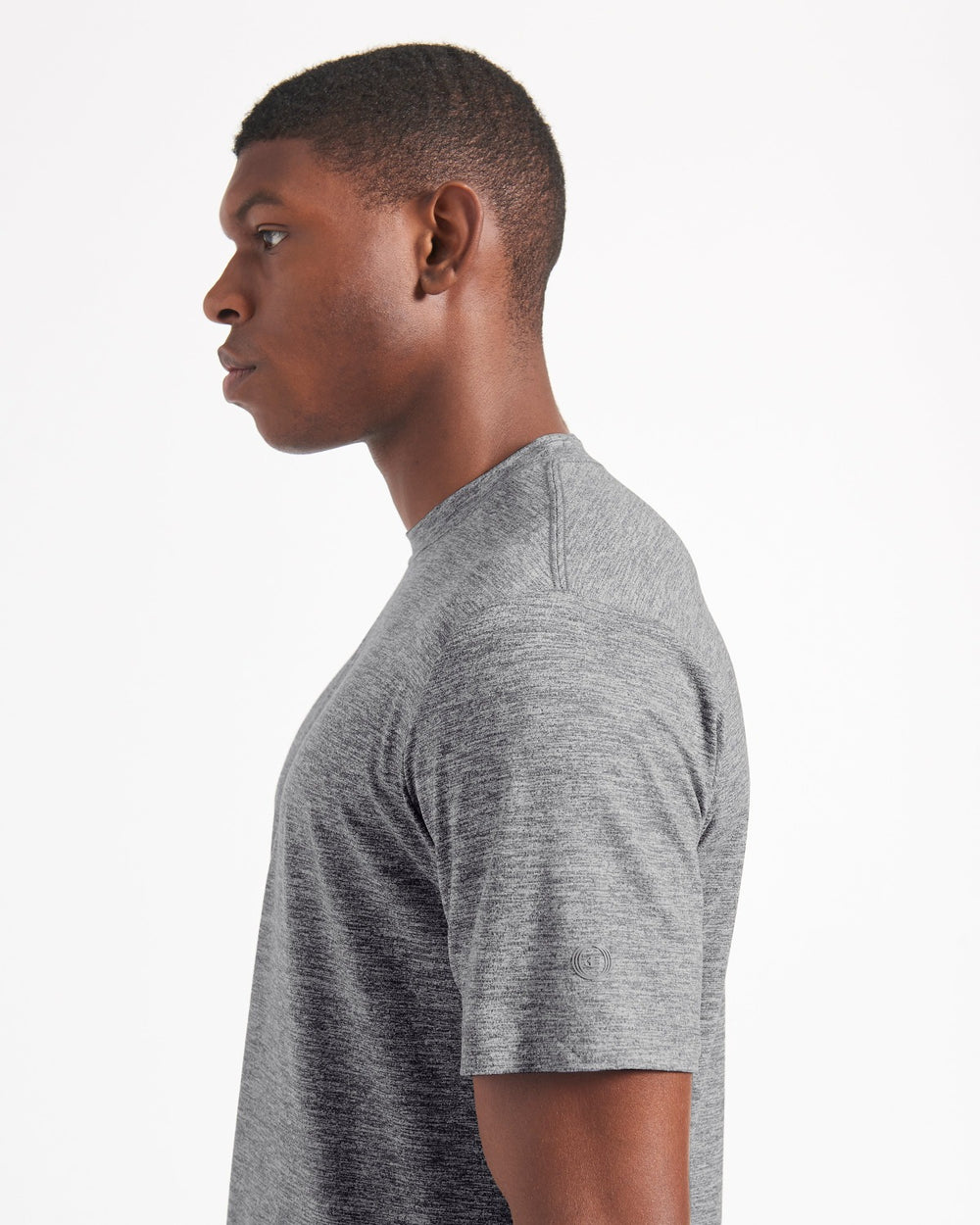 Ben Sherman Performance Stretch Marl T-Shirt Grau | TEP-462839