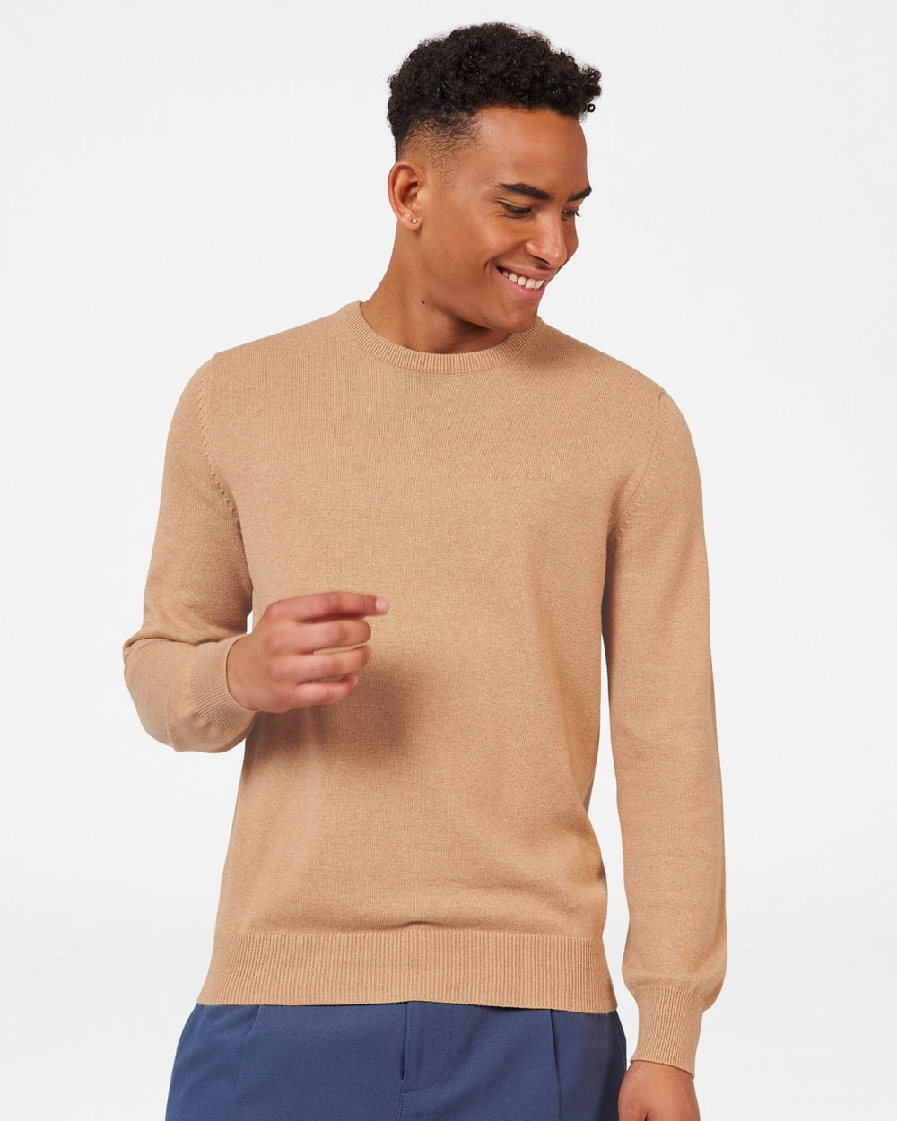 Ben Sherman Signature Crewneck Strickwaren Grau | APZ-315469