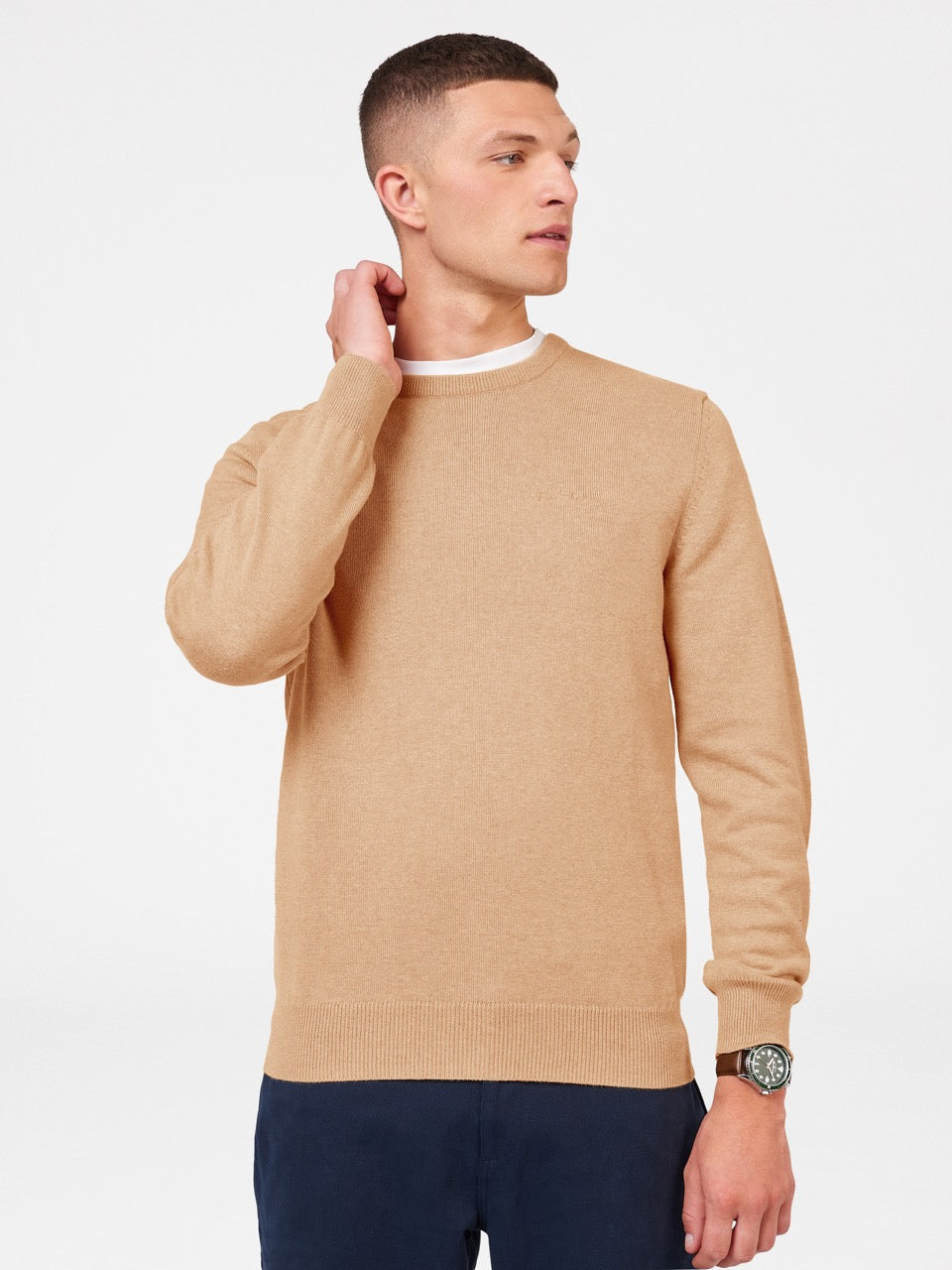 Ben Sherman Signature Crewneck Strickwaren Grau | APZ-315469