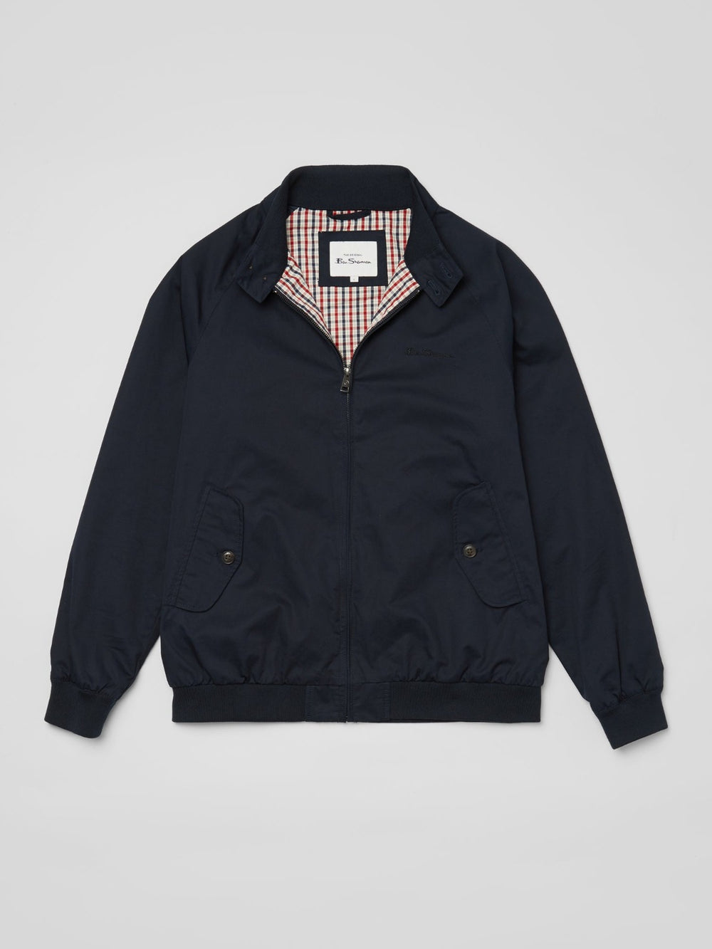 Ben Sherman Signature Harrington Jacken Navy | ZRM-051394