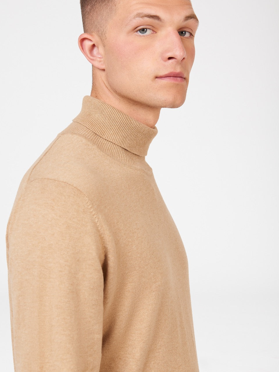 Ben Sherman Signature Roll Neck Strickwaren Grau | NWX-094625