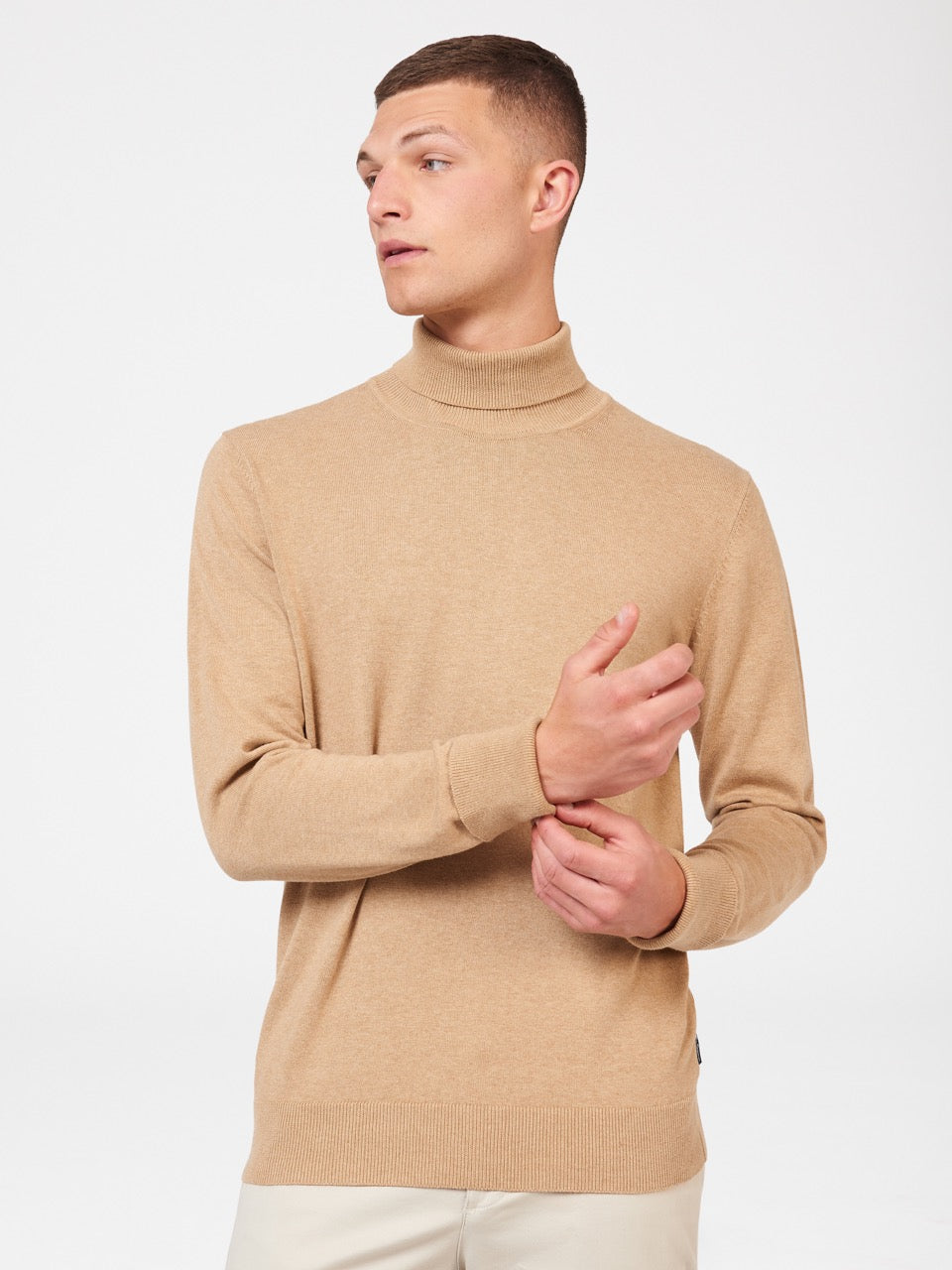 Ben Sherman Signature Roll Neck Strickwaren Grau | NWX-094625