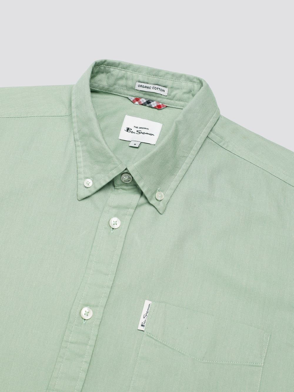 Ben Sherman Signature Short Sleeve Oxford Hemd Grün | CJK-821697