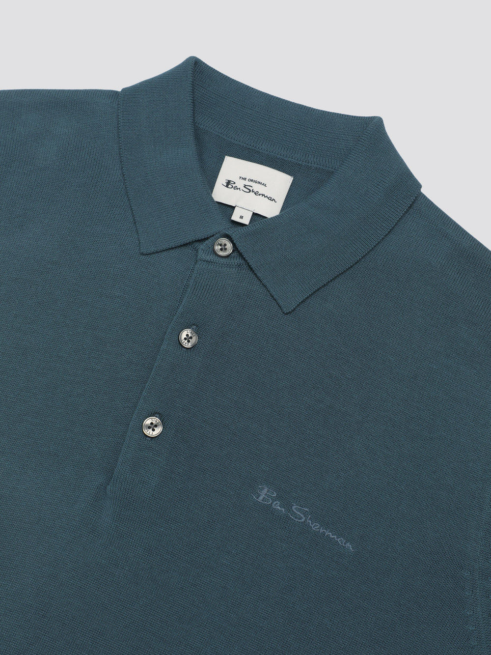 Ben Sherman Signature Short Sleeve Polo Strickwaren Türkis | BKL-785904