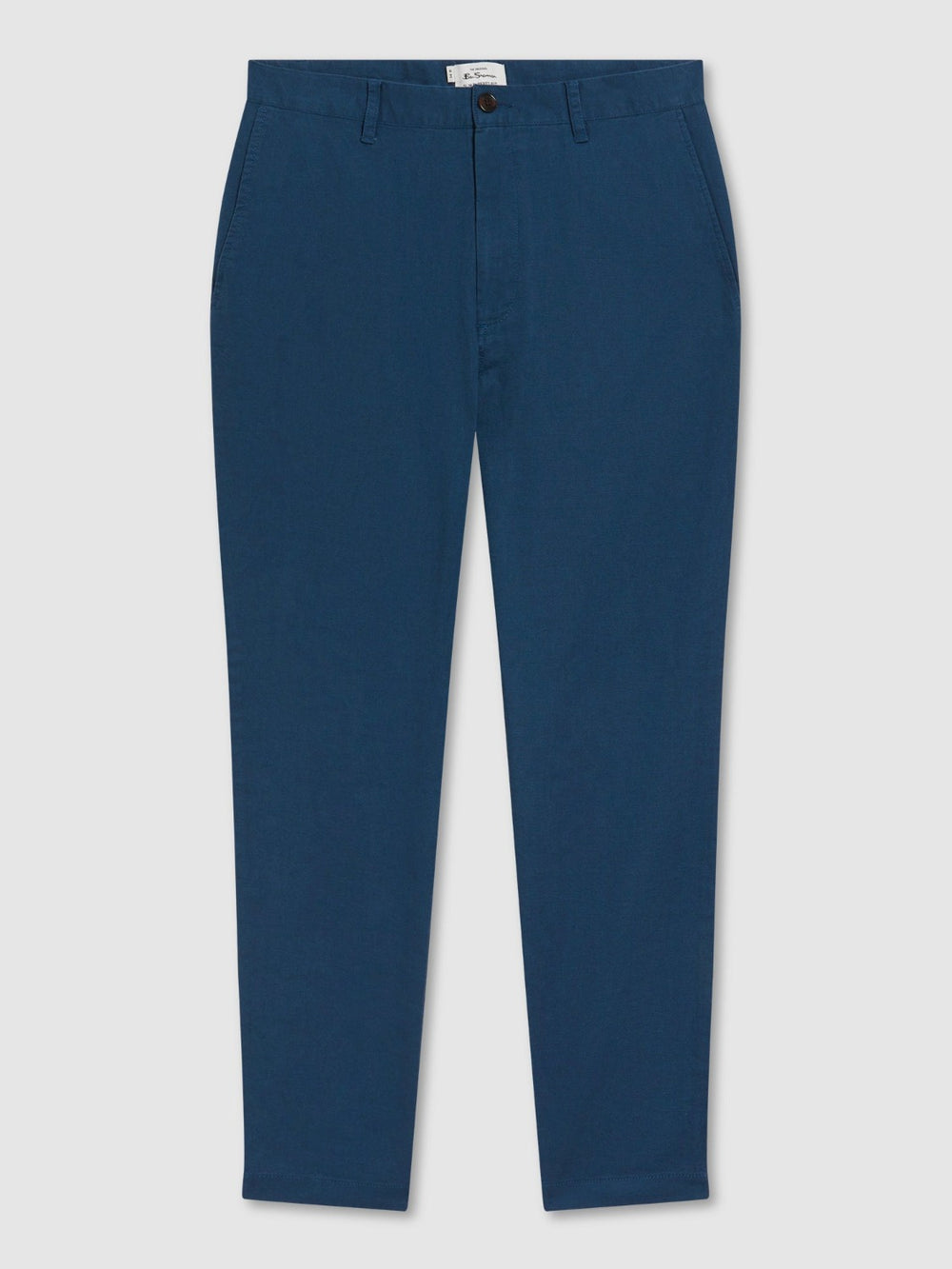 Ben Sherman Signature Slim Taper Linen Hose Blau | ZVG-829051