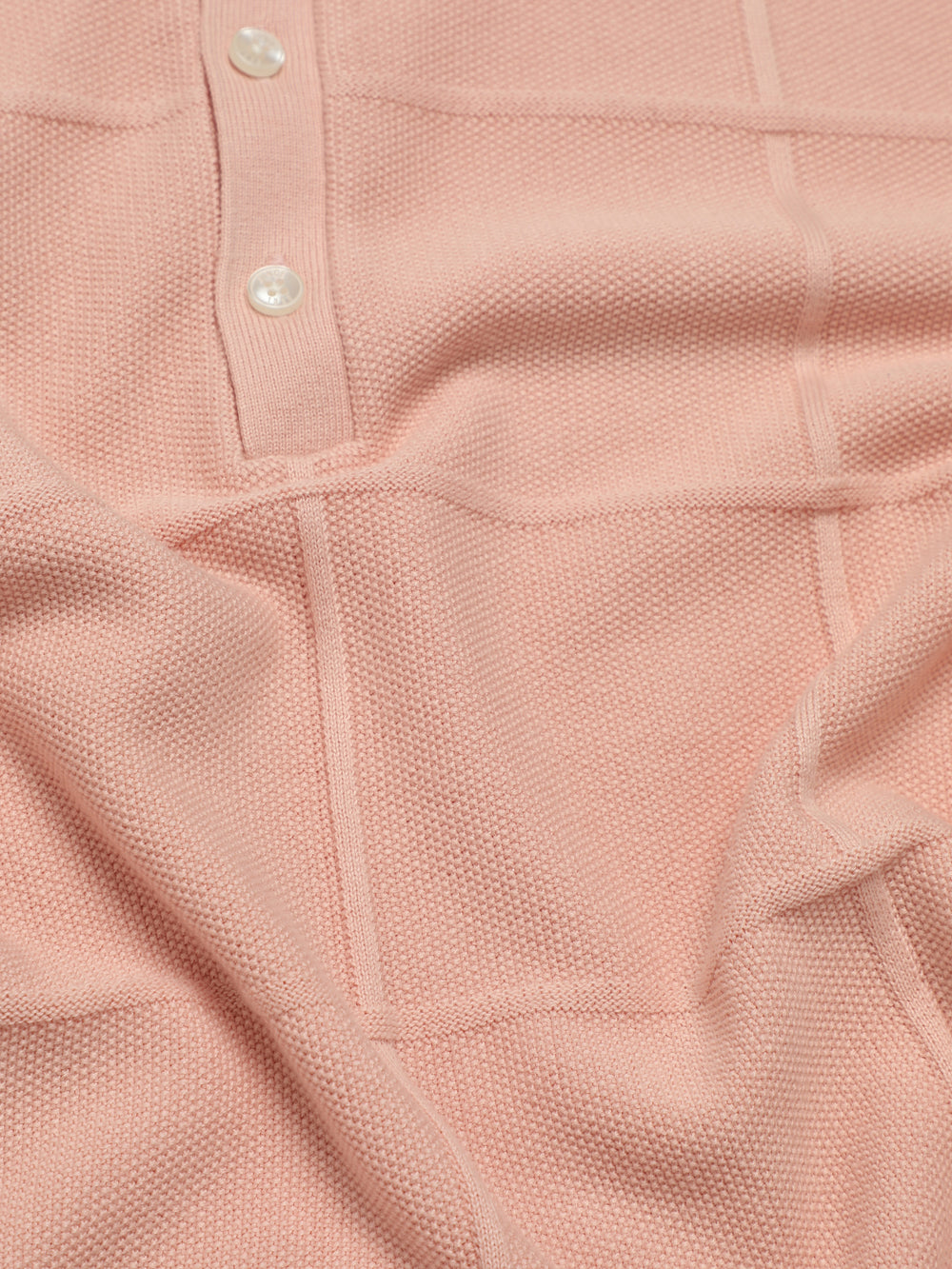 Ben Sherman Signature Textured Polo Strickwaren Rosa | UFQ-624579